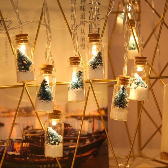 Christmas lights LED fairy lights bell
